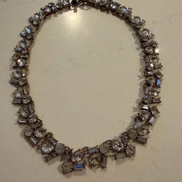 J. Crew Jewelry - NWT J Crew Crystal Wreath Necklace